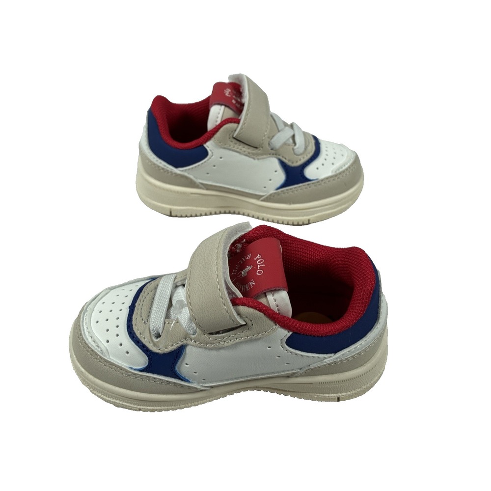 Polo Ralph Lauren Masters Court 11 PS Hook & Loop Toddler Sneaker Size 5 NWOB - Picture 5 of 7